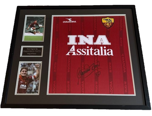 Francesco totti signed roma - signed,