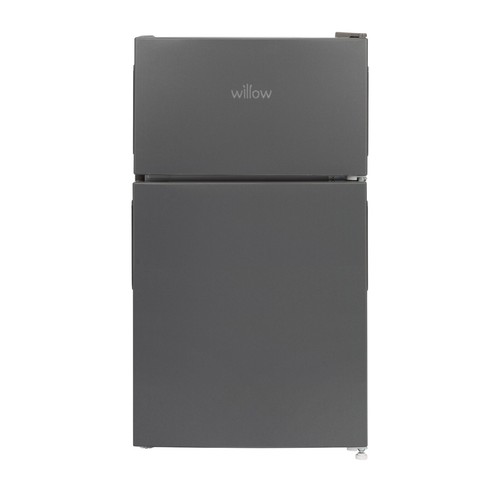 Fridge freezer grey - fridge,