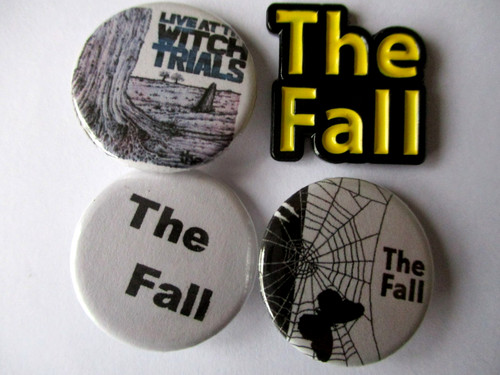 The fall post punk - punk, badge