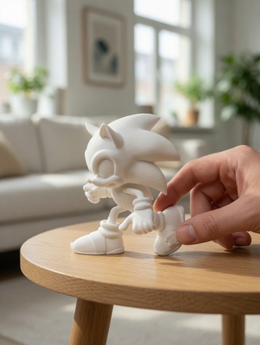 Mini sonic the - sonic, 3d