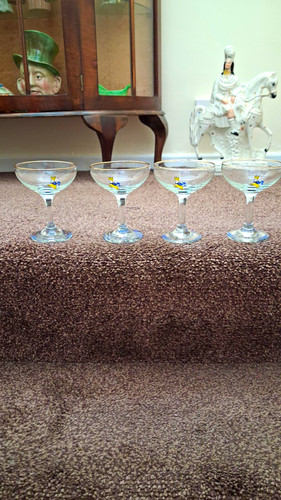 Babycham set glass - set, 4