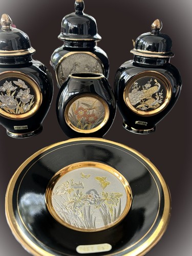 Vintage art chokin - of, 24k