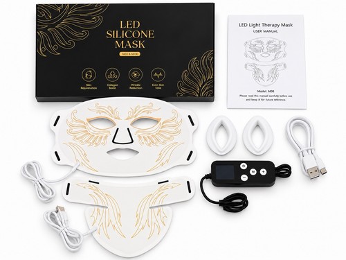 Led silicone face neck - face, mask