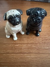 Quail Pottery Ceramic Pug Dog
