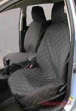 VW Caddy Maxi Camper - FRONT PAIR of Luxury QUILTED Protectors Car Seat Covers