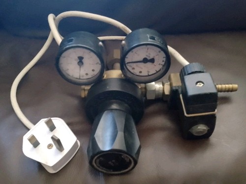 Gas arc co2 brass regulator - brass,