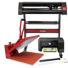 Vinyl Cutter Plotter, 50cm Sublimation Heat Press, Printer,