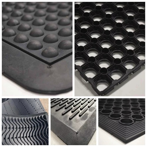 Heavy duty rubber mat - rubber,