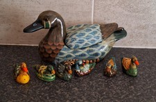 Collectable mallard duck six - mallard, &