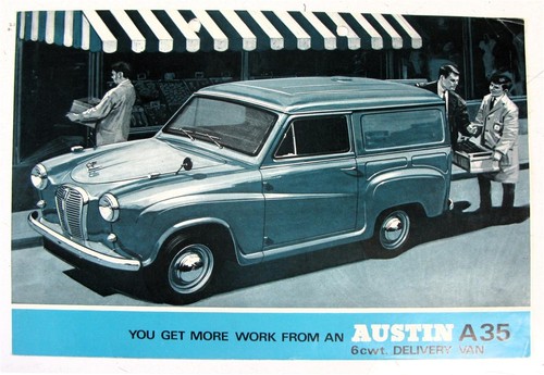 Austin a35 van commercial - austin,
