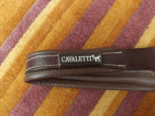 Cavaletti brown leather padded - cavaletti,