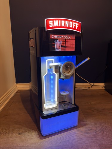 Smirnoff shot machine vodka - smirnoff,