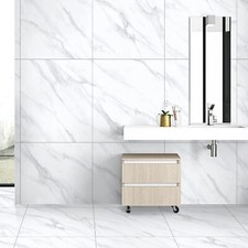 600X600mm White Matt Marble