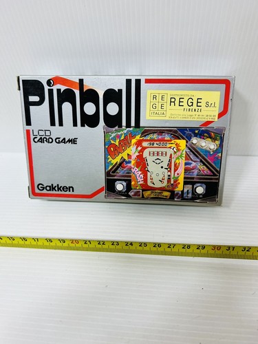 Gakken pinball videogame lcd - gakken,
