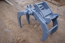 2-4 ton excavator grapple to suit Harford safe lock hitches Takeuchi VAT INC