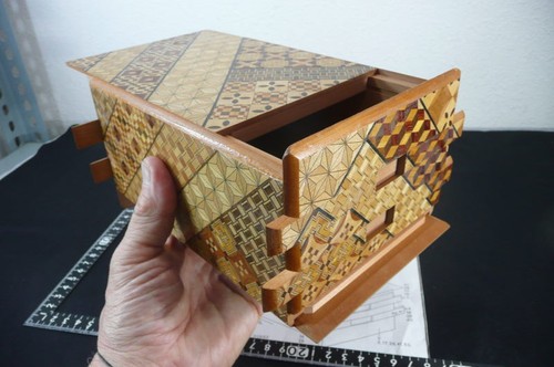 Japanese secret puzzle box - secret,