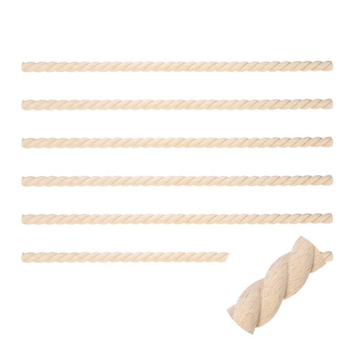 6pcs decorative wood - 6pcs,