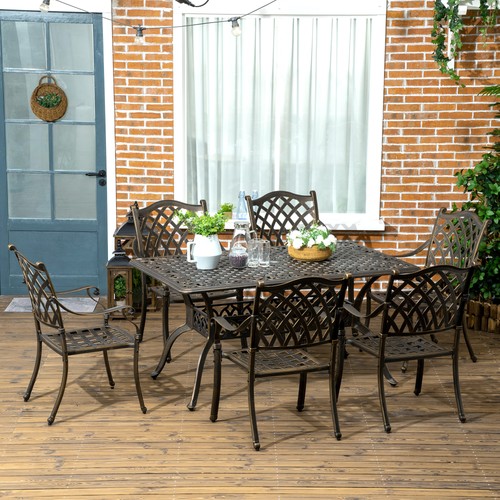 Cast aluminium patio - cast,