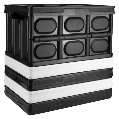 Storage box with - box, lid