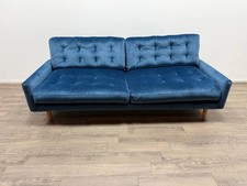 Habitat Fenner Velvet 3 Seater