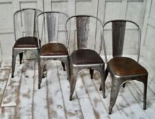 Vintage Tolix Style Bistro Chairs