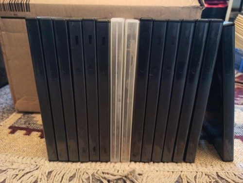 Empty spare dvd cases - empty/spare, &