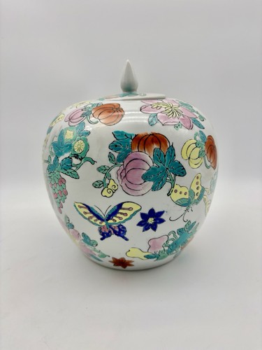 Vintage chinese famille - chinese, rose