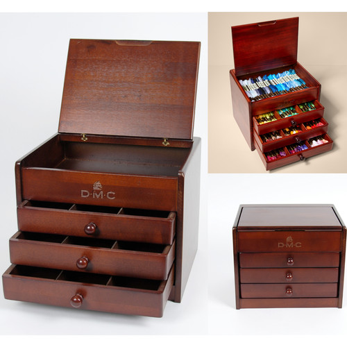 Dmc wooden collectors box - dmc,