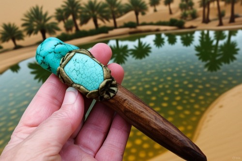Clearance sale wand - , turquoise