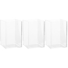 Set of 3 Desktop Fish Tank Small Medium Nano Aquarium Betta Decor