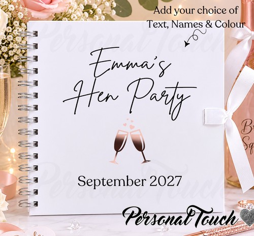 Personalised hen party - hen,