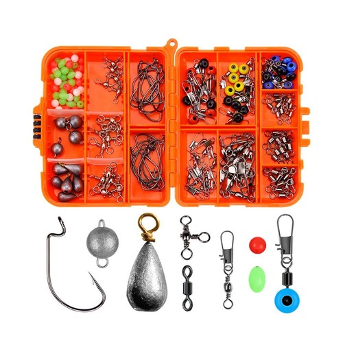 165x fishing kit - fishing, box
