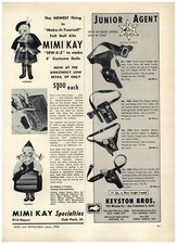 1954 PAPER AD Keyston Bros Toy