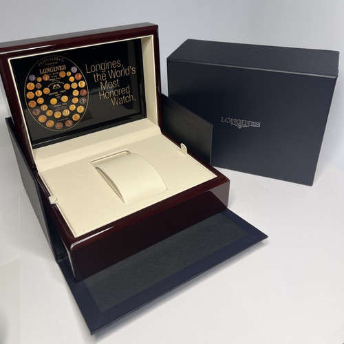 Longines watch box inner - inner, wood