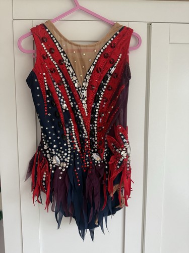 Rhythmic gymnastic leotard - leotard, 6/8