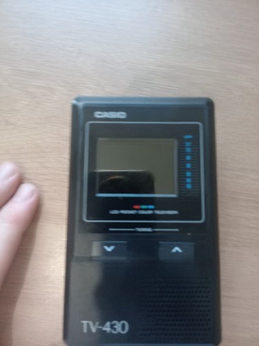 Casio 430 portable - casio, tv-430
