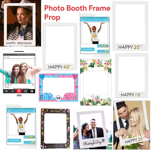 Birthday selfie frame - selfie, photo