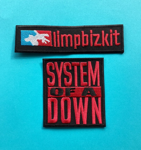 Rock bands iron sew on - bands,