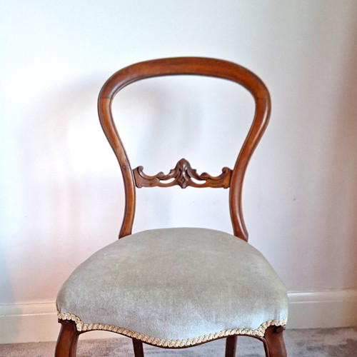 Antique victorian upholstered - antique,