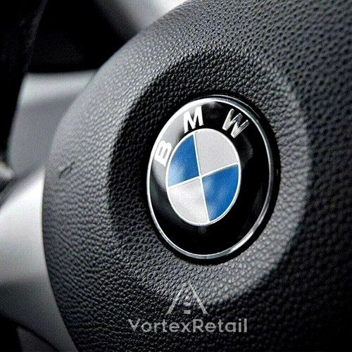 45mm bmw steering wheel badge - bmw,