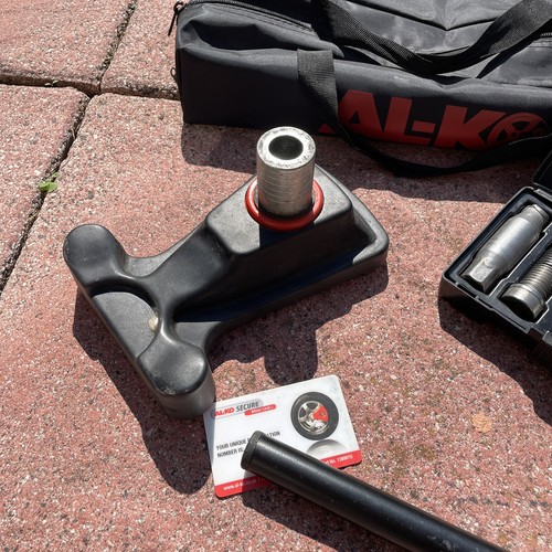 Alko caravan wheel lock kit - caravan,