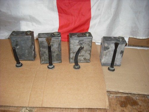 Ww2 bren gun oil tins - x, 4