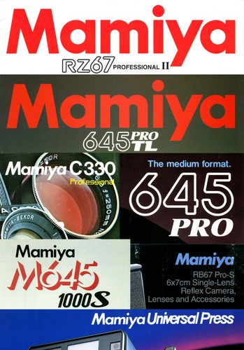 Mamiya m645 645 - 645, rb67