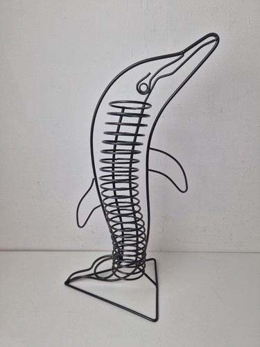 Vintage metal dolphin - vintage,