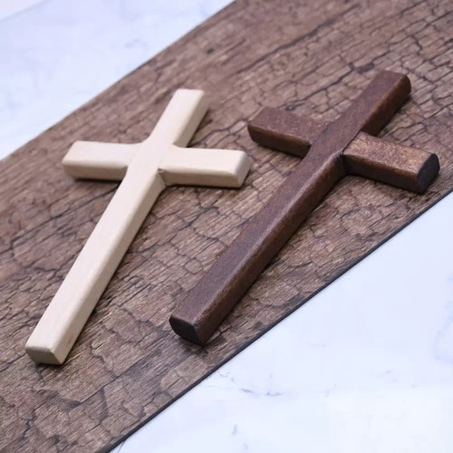 Christian wooden cross - christian,