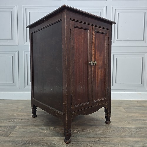 Antique wooden pot - cupboard,