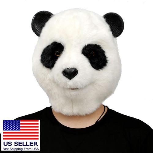Funny panda mask - animal, head