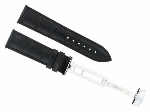 22mm genuine leather strap - leather,