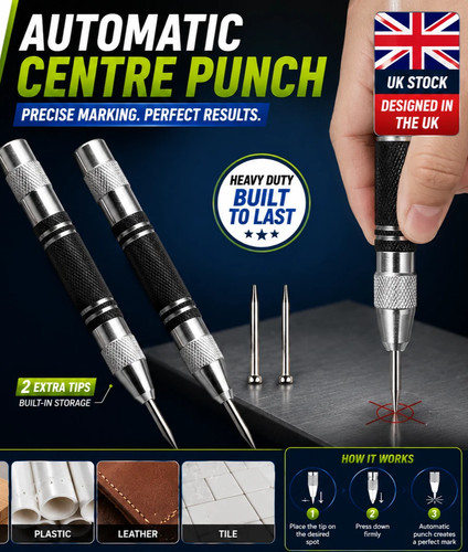 Automatic centre punch - 1-2x,