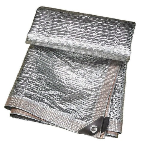 Reflective sun shade - sail, net